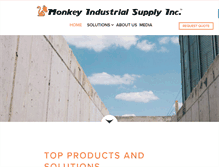 Tablet Screenshot of monkeyindustrialsupply.com